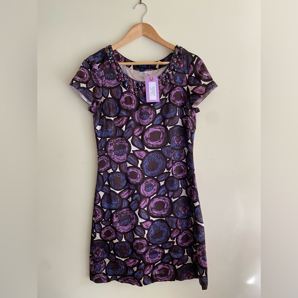 Boden Retro Floral Dress UK 10 R